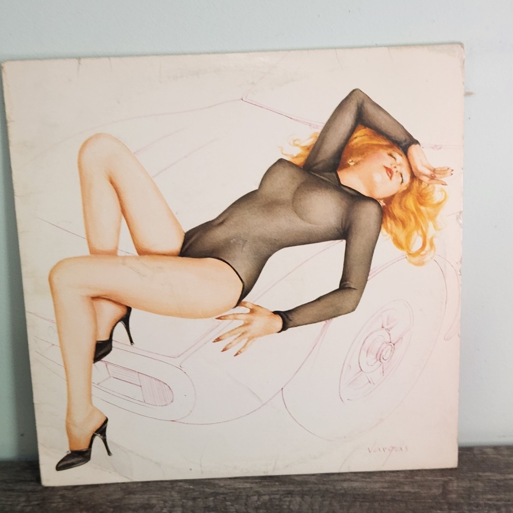 The Cars Candy-O Vinyl LP 1979 Elektra Album‎ Vargas Cover Art Rock Pop